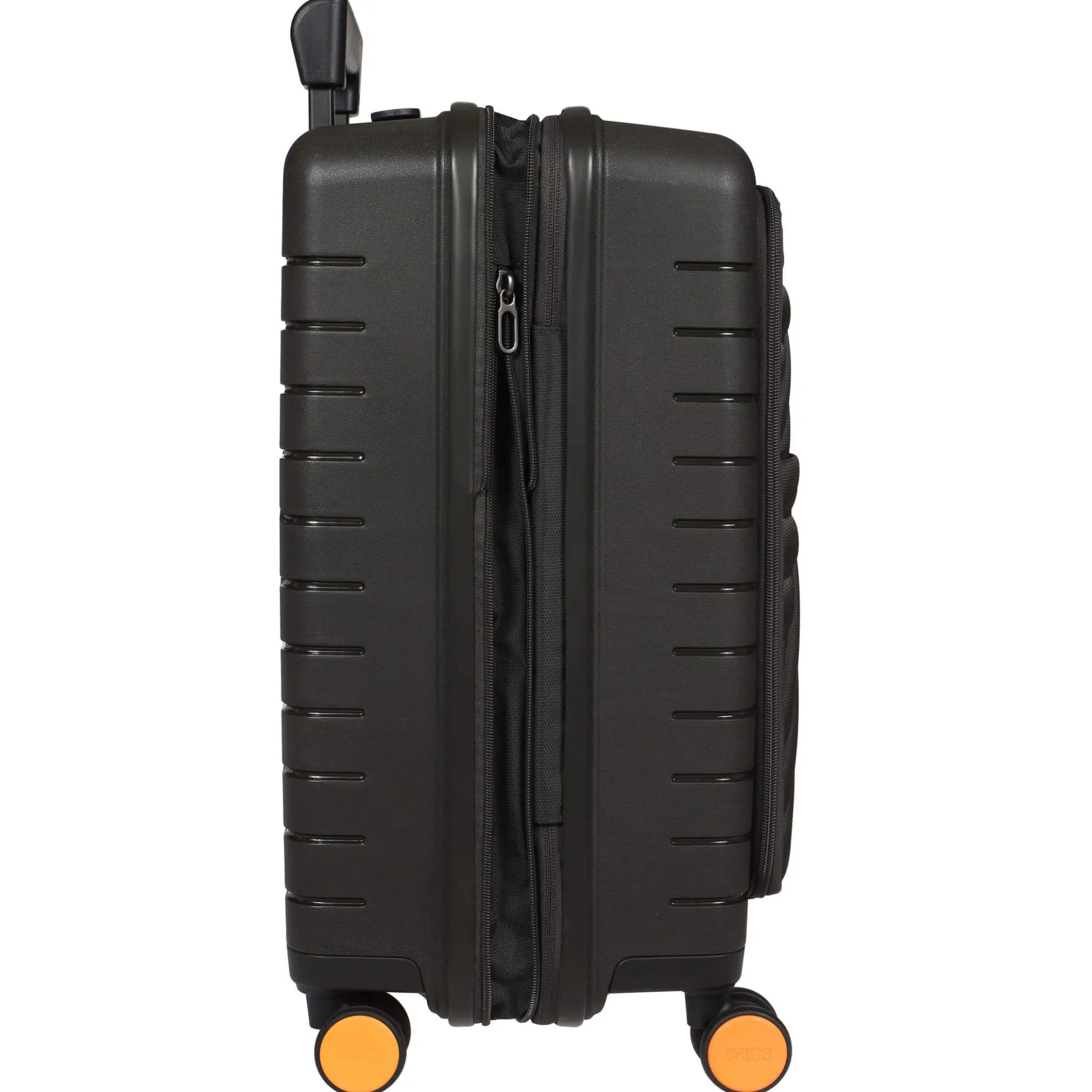 BY Ulisse - 4-Rollen-Kabinentrolley mit Vortasche 55 cm erw. USB (olive)