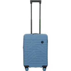 BY Ulisse - 4-Rollen-Kabinentrolley 55 cm erw. (grey blue)
