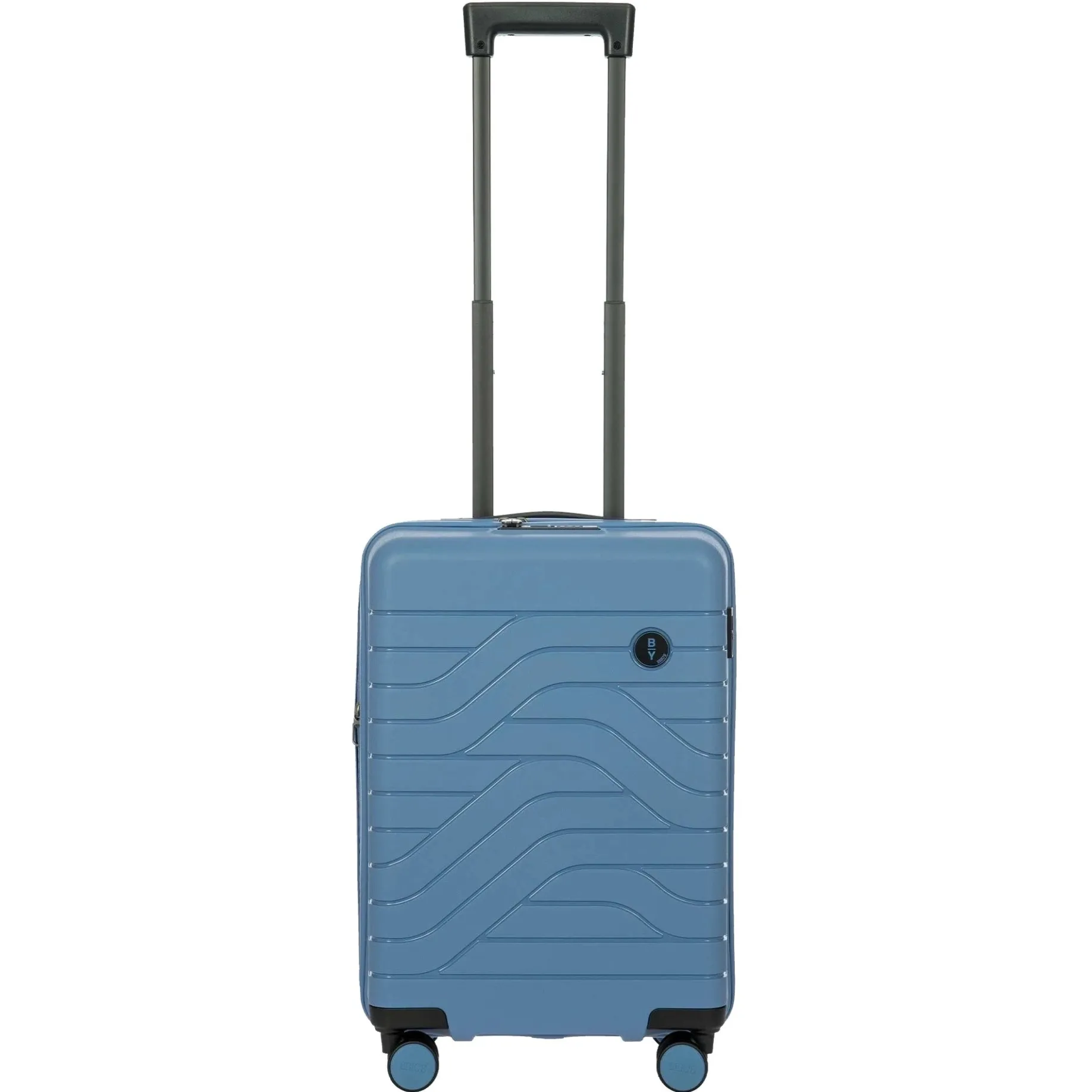 BY Ulisse - 4-Rollen-Kabinentrolley 55 cm erw. (grey blue)