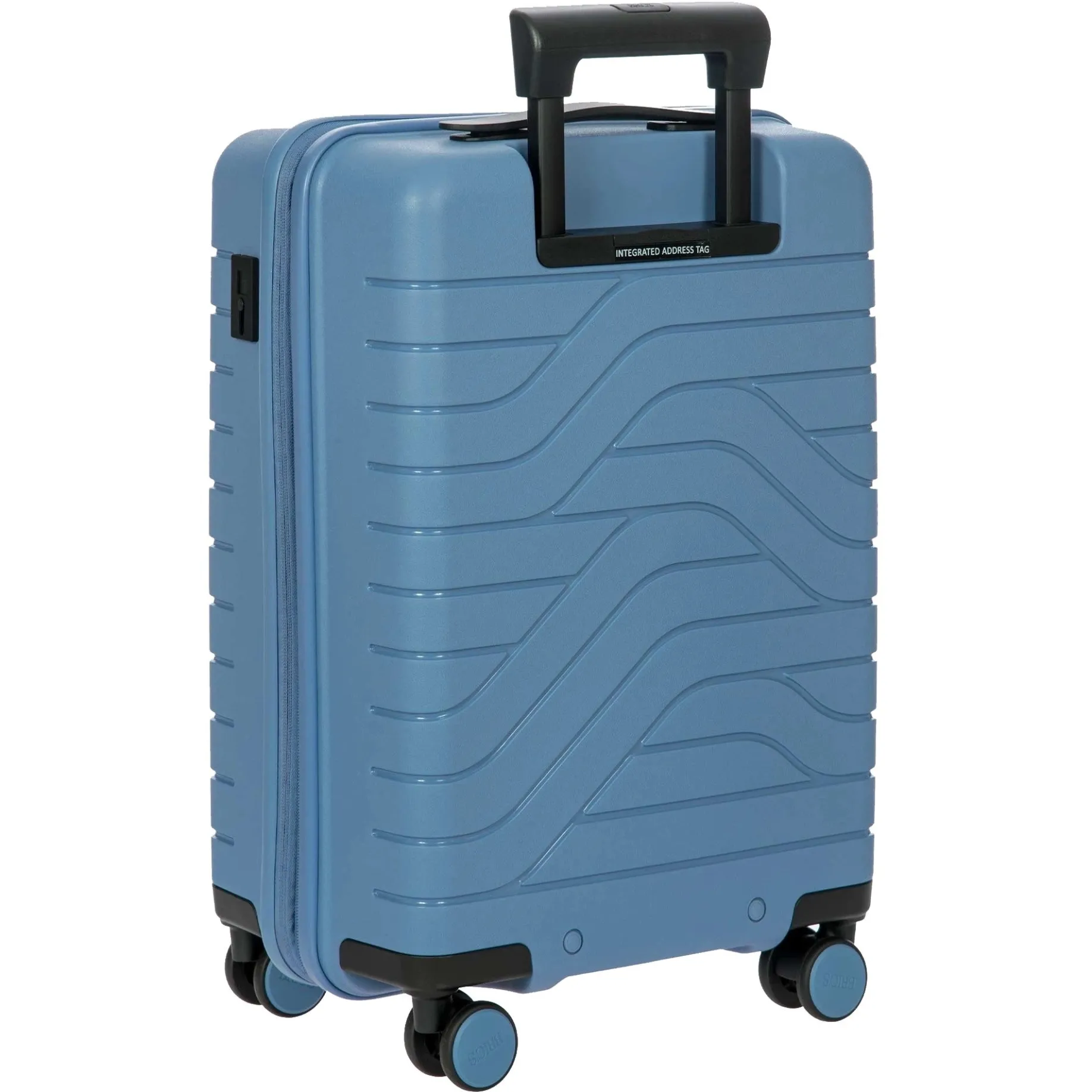 BY Ulisse - 4-Rollen-Kabinentrolley 55 cm erw. (grey blue)