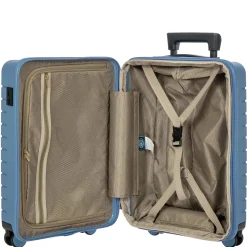 BY Ulisse - 4-Rollen-Kabinentrolley 55 cm erw. (grey blue)