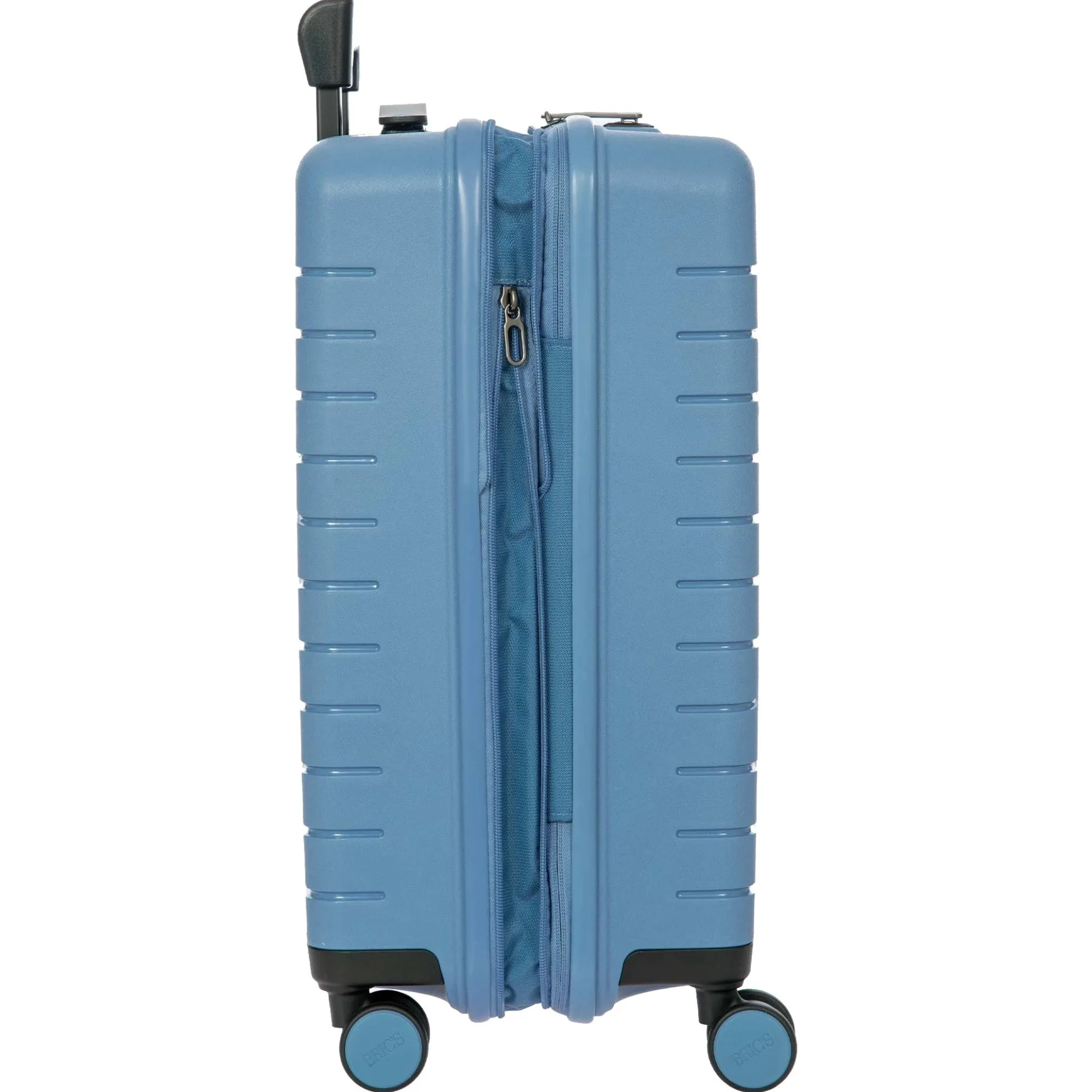 BY Ulisse - 4-Rollen-Kabinentrolley 55 cm erw. (grey blue)