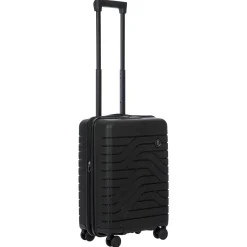 BY Ulisse - 4-Rollen-Kabinentrolley 55 cm erw. (black)