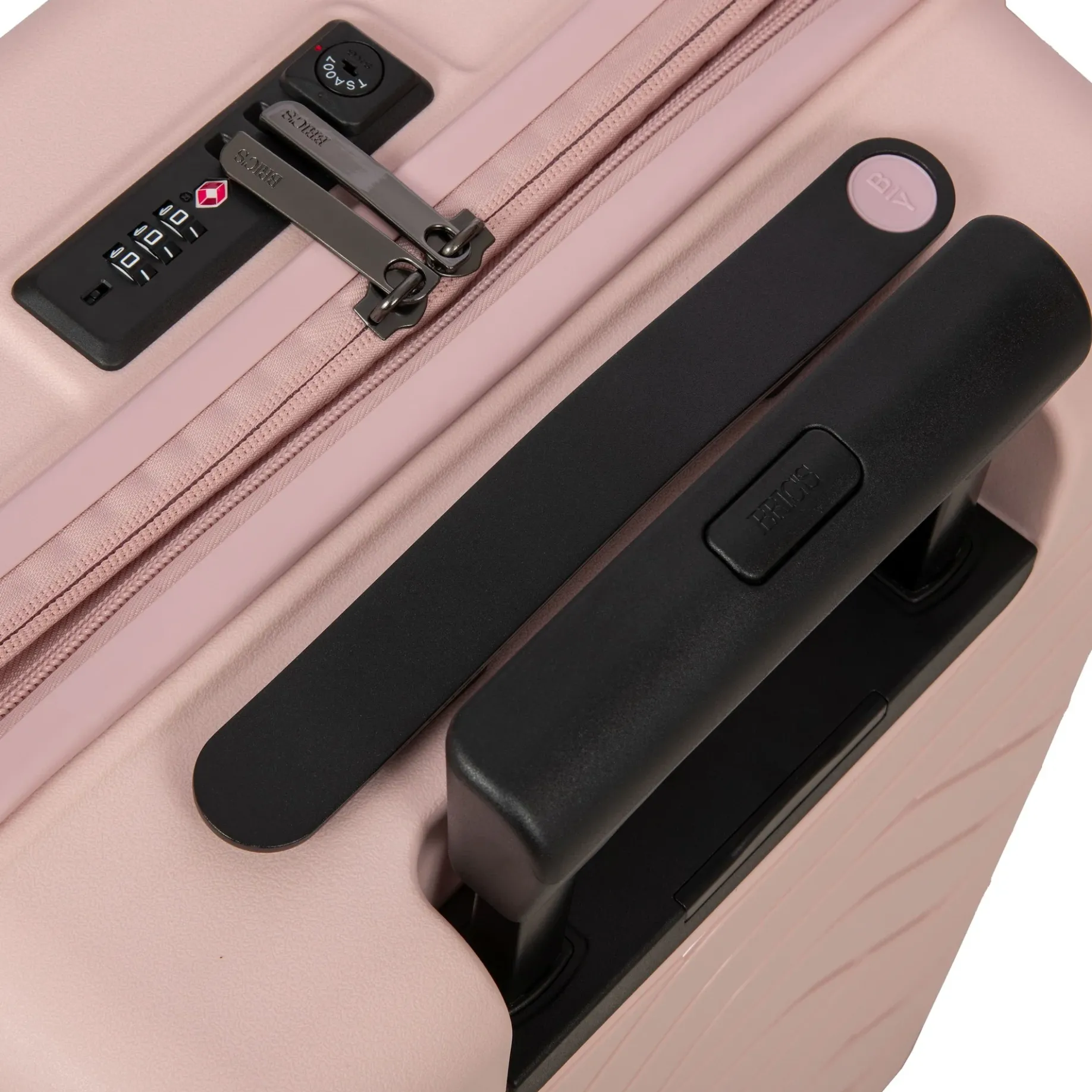 BY Ulisse - 4-Rollen-Kabinentrolley 55 cm erw. (pearl pink)