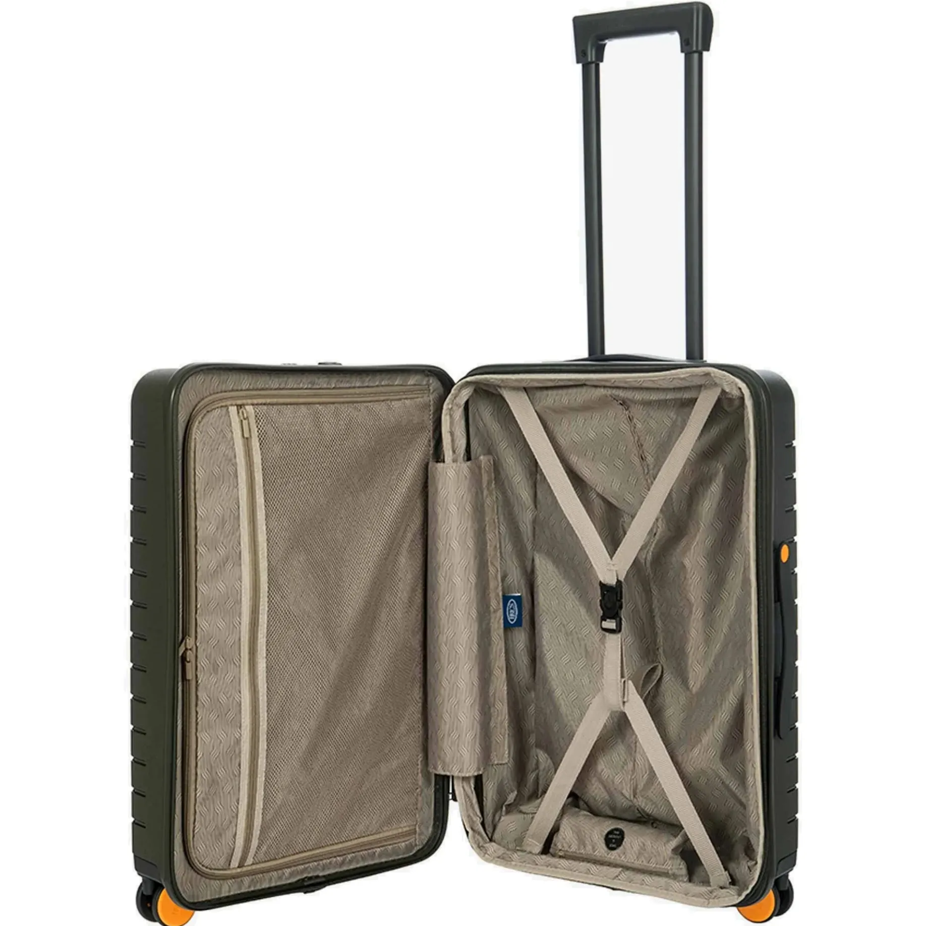 BY Ulisse - 4-Rollen-Trolley 65 cm erw. (olive)