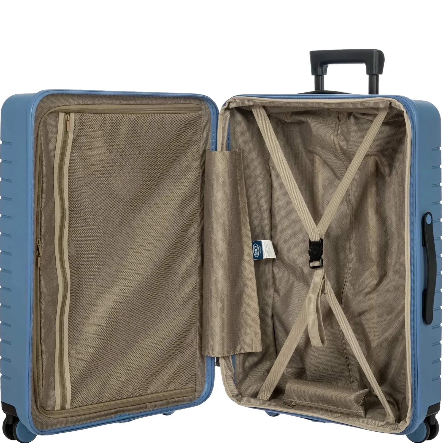 BY Ulisse - 4-Rollen-Trolley 71 cm erw. (grey blue)