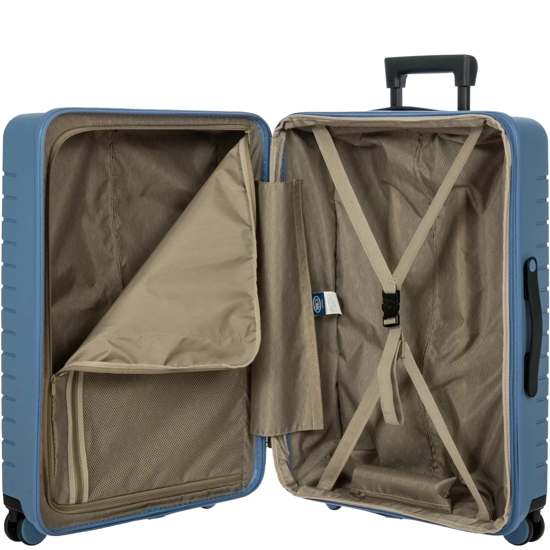BY Ulisse - 4-Rollen-Trolley 71 cm erw. (grey blue)