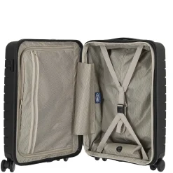 BY Ulisse - 4-Rollen-Trolley 65 cm erw. (black)