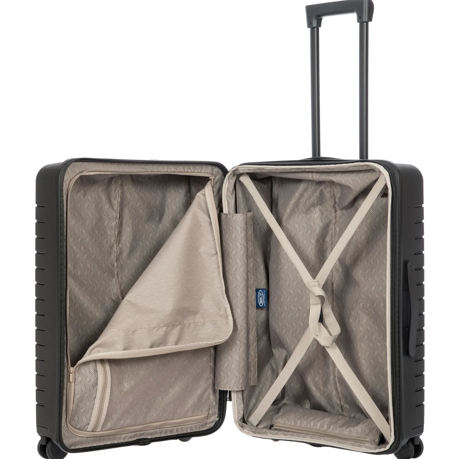 BY Ulisse - 4-Rollen-Trolley 71 cm erw. (black)