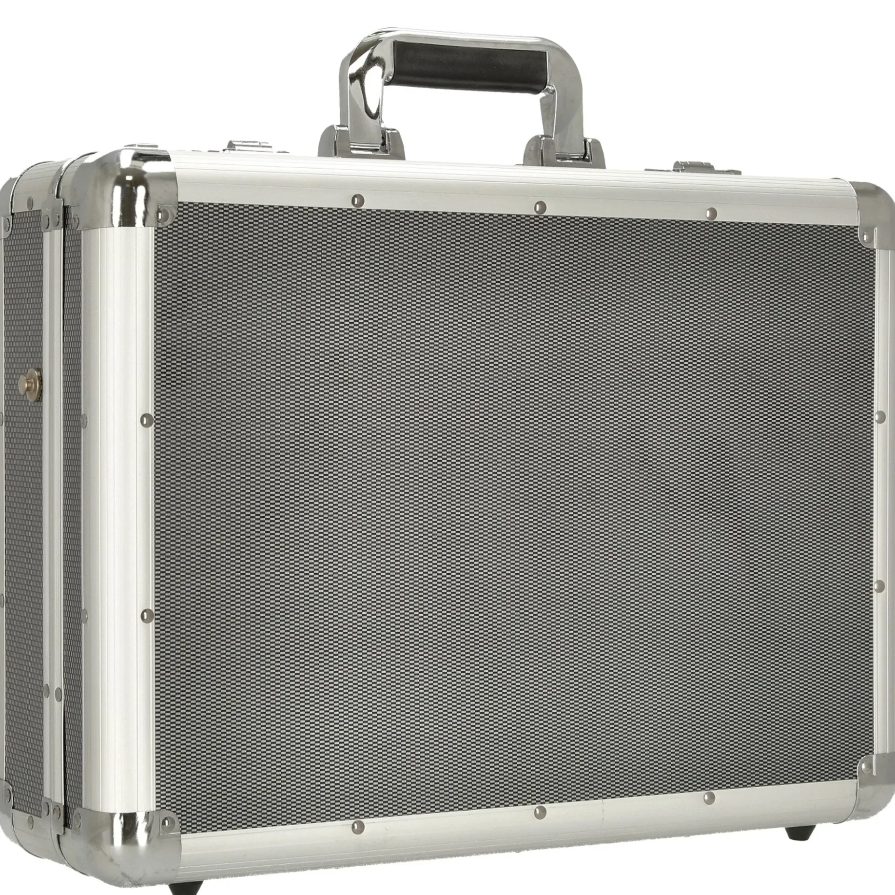 C-1 - Aktenkoffer 17" 45.5 cm (silber-carbon)