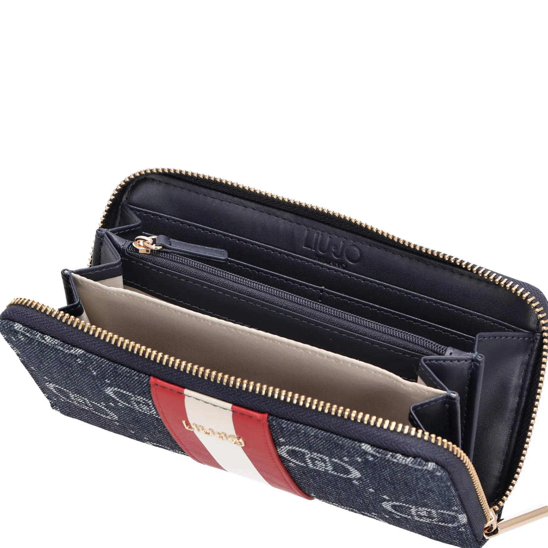 Caliwen - Geldbörse XL 12 cc 19 cm (blu denim)