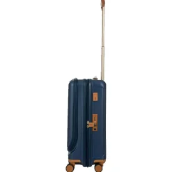 Capri - 4-Rollen-Kabinentrolley mit Vortasche 55 cm (blue)