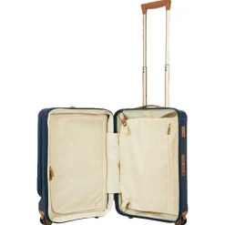 Capri - 4-Rollen-Kabinentrolley mit Vortasche 55 cm (blue)