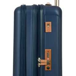 Capri - 4-Rollen-Kabinentrolley mit Vortasche 55 cm (blue)
