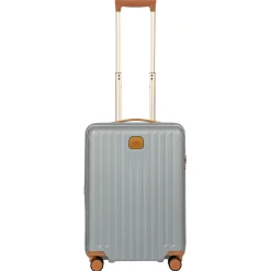 Capri - 4-Rollen-Trolley mit USB-Anschluss 55 cm (silver)