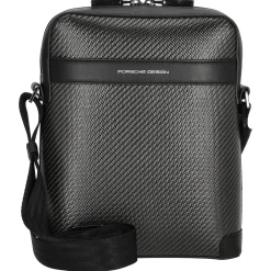 Carbon - Schultertasche S 26 cm (black)