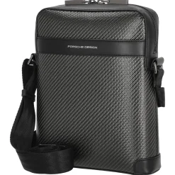 Carbon - Schultertasche S 26 cm (black)