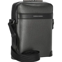 Carbon - Schultertasche S 26 cm (black)