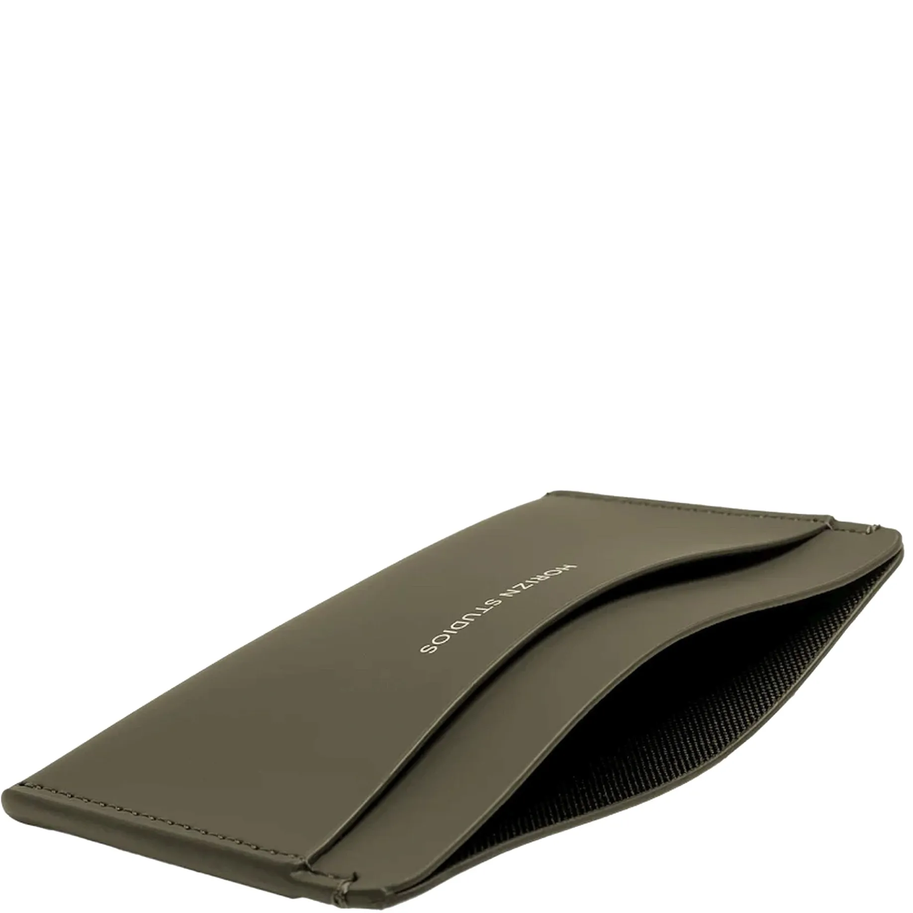 Card Holder - Visitenkartenetui 9 cm (dark olive)