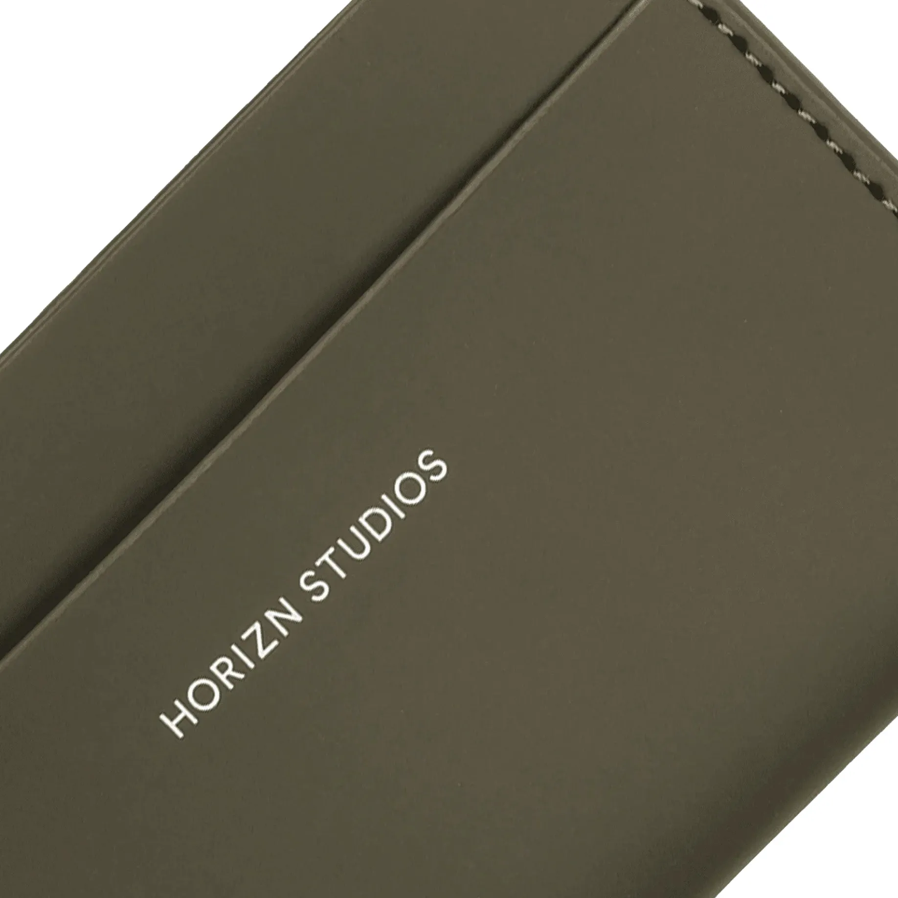 Card Holder - Visitenkartenetui 9 cm (dark olive)