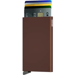 Cardprotector - Kreditkartenetui 6 cm RFID (brown)