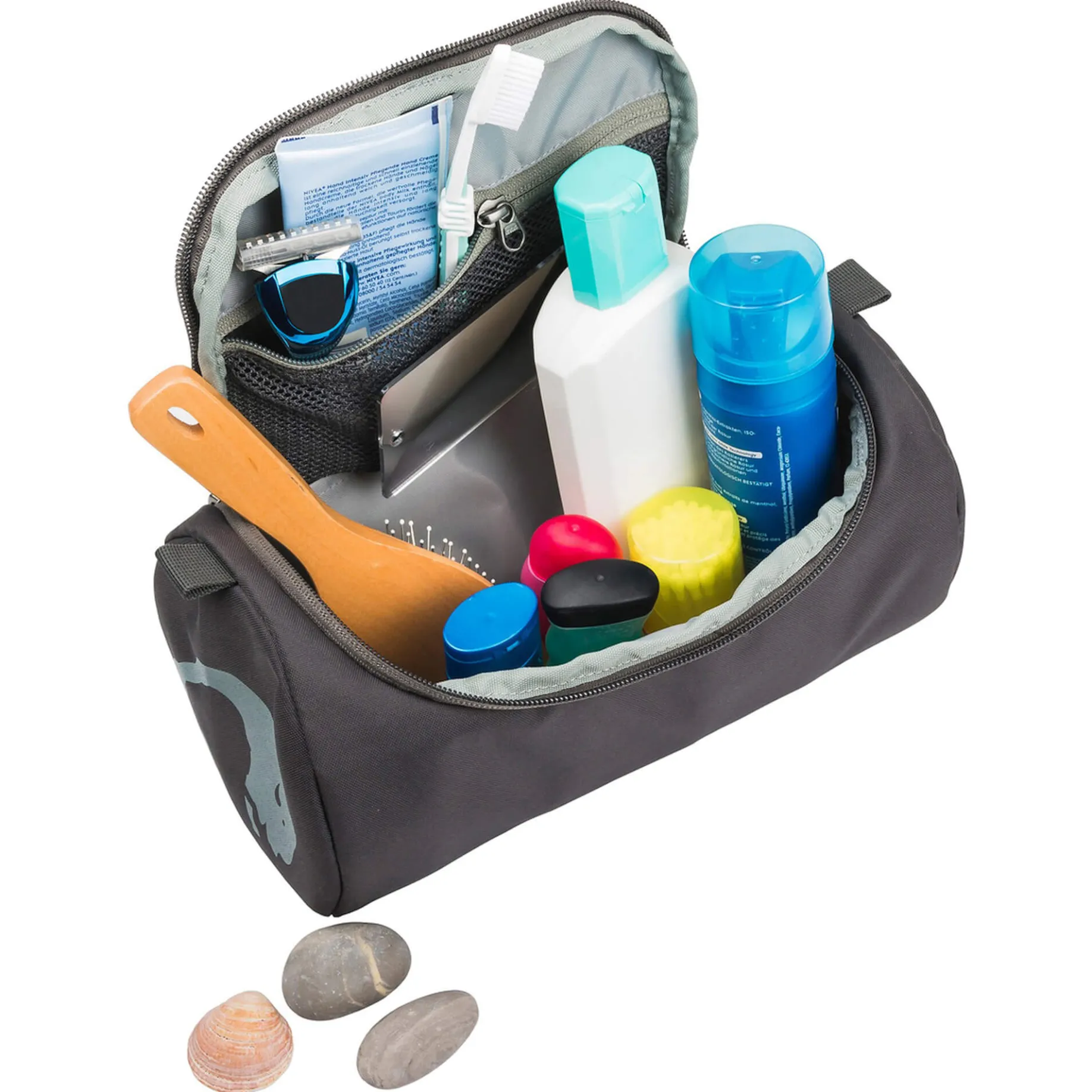 Care Barrel - Kulturbeutel 26 cm (titan grey)