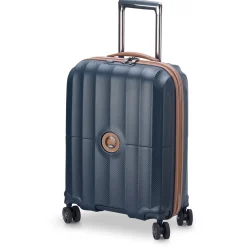 Carrousel - 4-Rollen-Kabinentrolley Slim line 55 cm (marineblau)