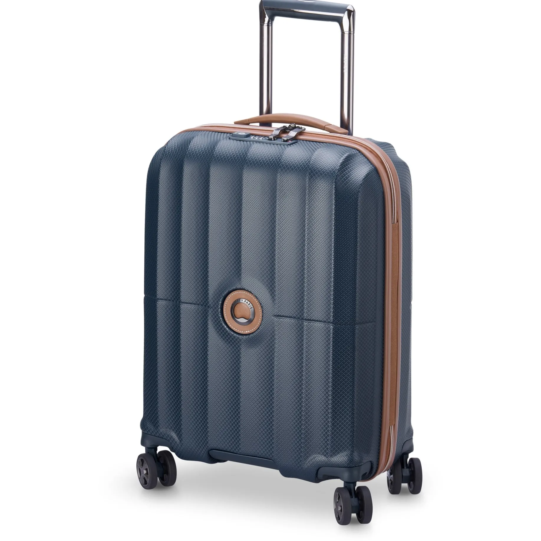 Carrousel - 4-Rollen-Kabinentrolley Slim line 55 cm (marineblau)
