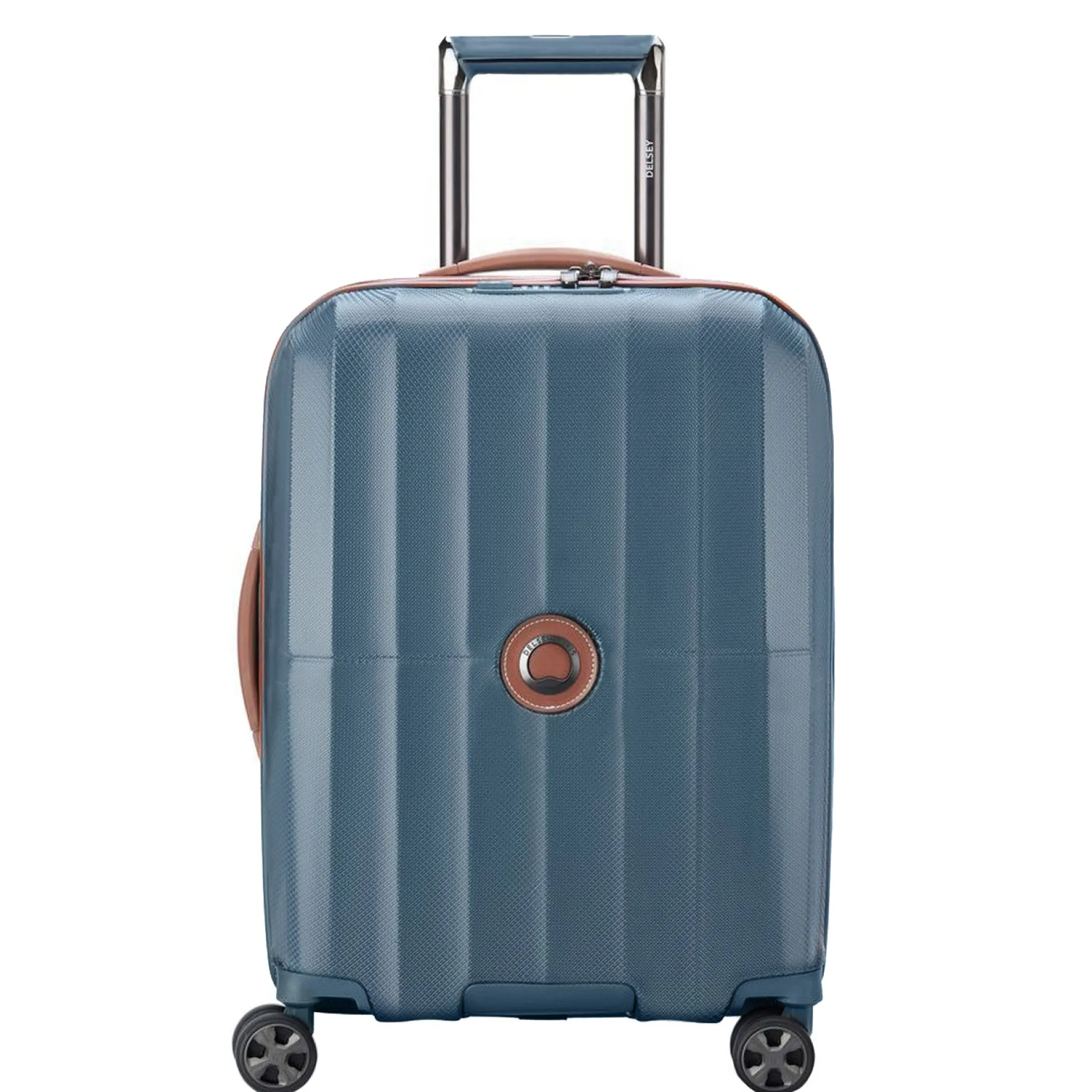 Carrousel - 4-Rollen-Kabinentrolley Slim line 55 cm (meerblau)