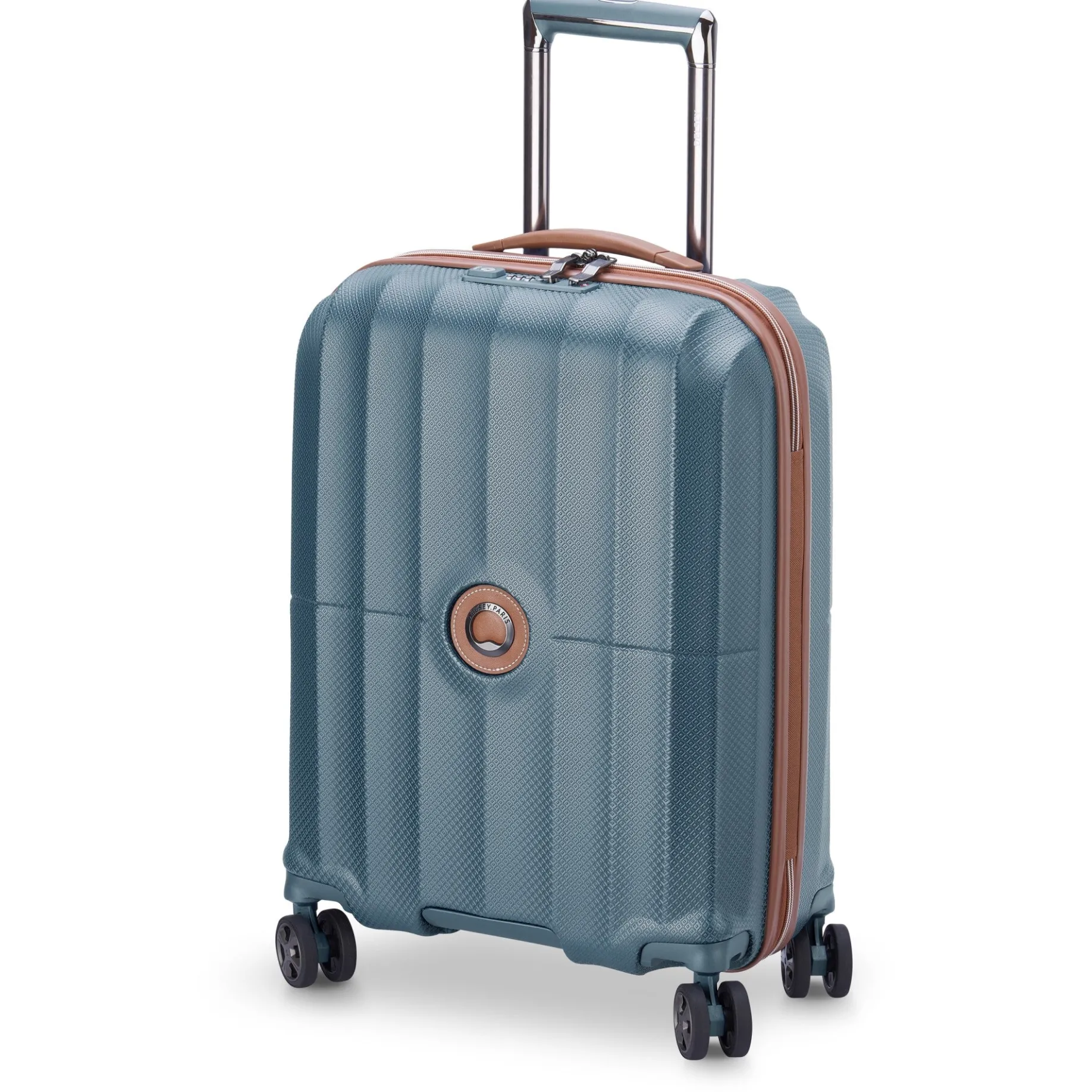 Carrousel - 4-Rollen-Kabinentrolley Slim line 55 cm (meerblau)