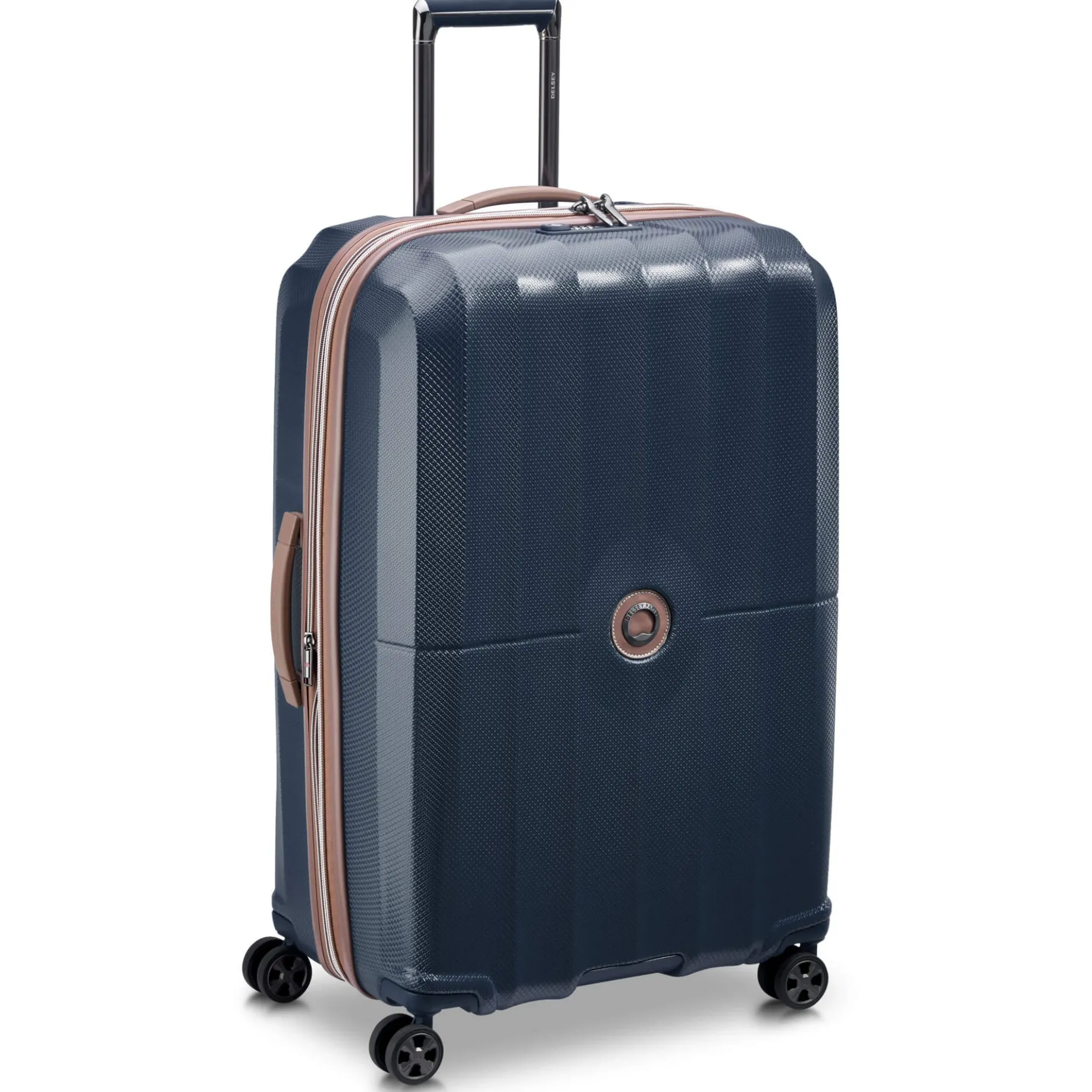 Carrousel - 4-Rollen-Trolley 77 cm erw. (marineblau)