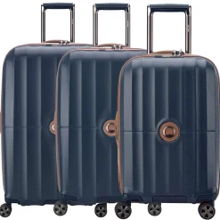 Carrousel - 4-Rollen-Trolley Set 3tlg. (marineblau)