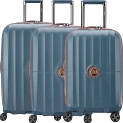 Carrousel - 4-Rollen-Trolley Set 3tlg. (meerblau)