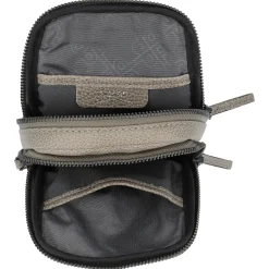 Casual - Umhängetasche 19 cm Rindleder (taupe)