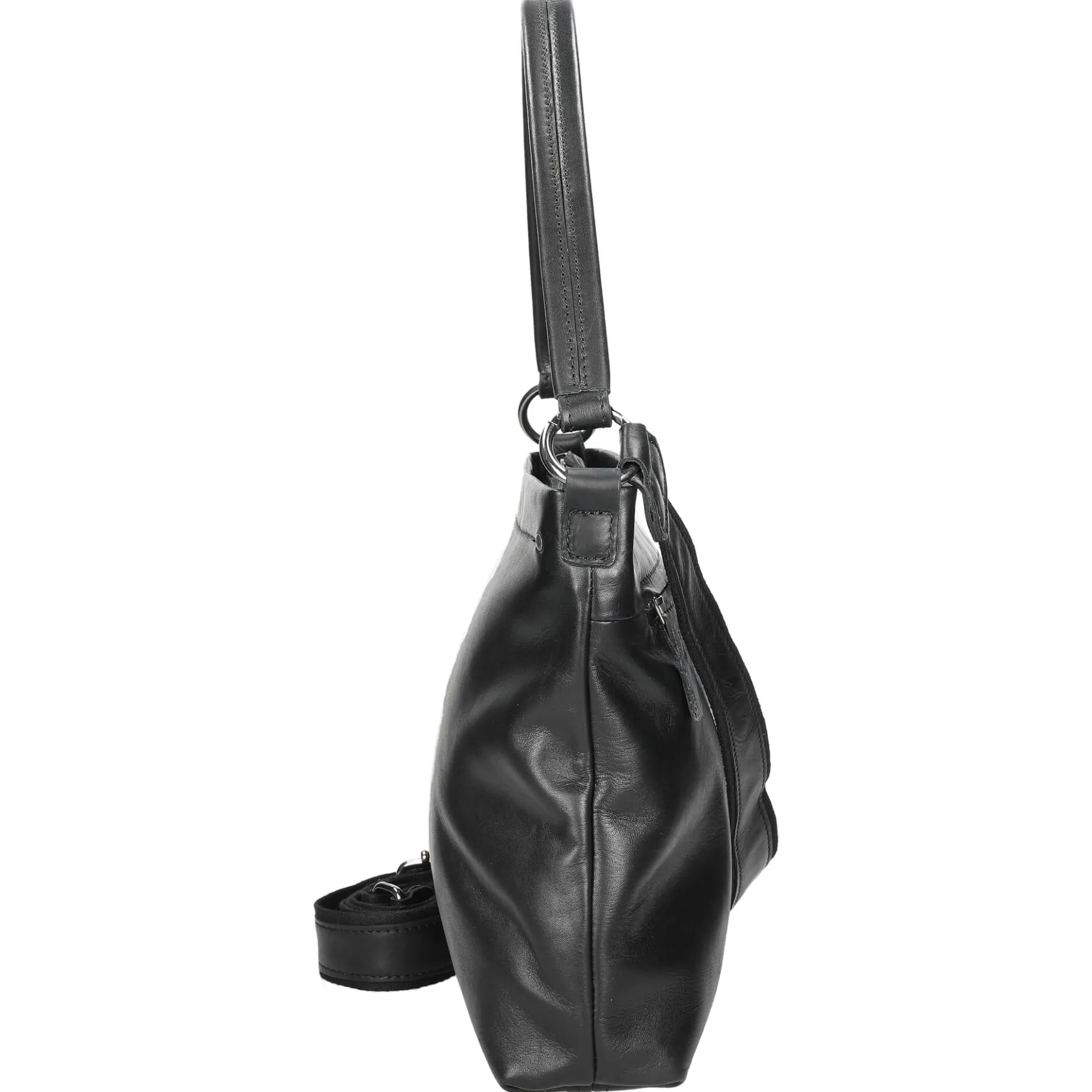 Caugio - Schultertasche 32 cm (schwarz)