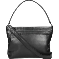 Caugio - Schultertasche 32 cm (schwarz)