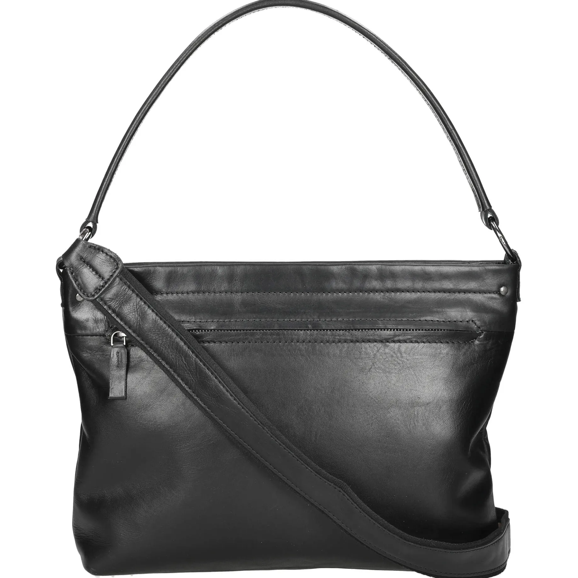Caugio - Schultertasche 32 cm (schwarz)