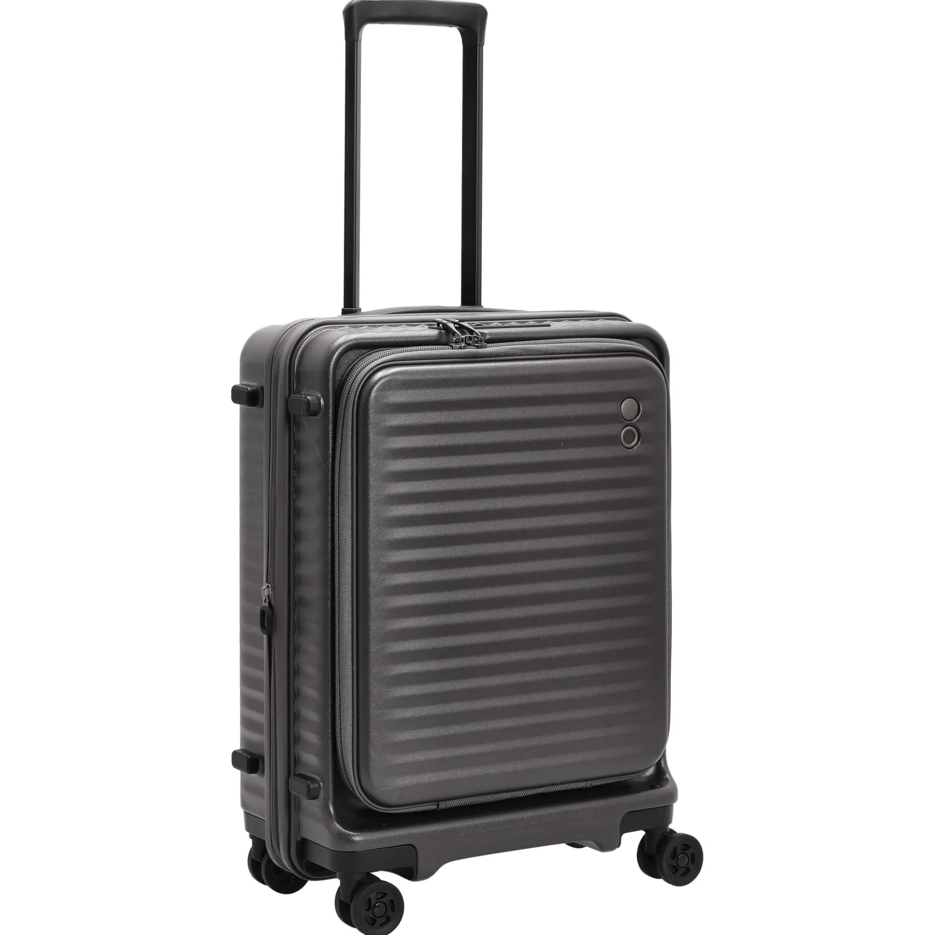 Celestra FA - 4-Rollen-Kabinentrolley 14" S 55 cm erw. USB (dark grey)