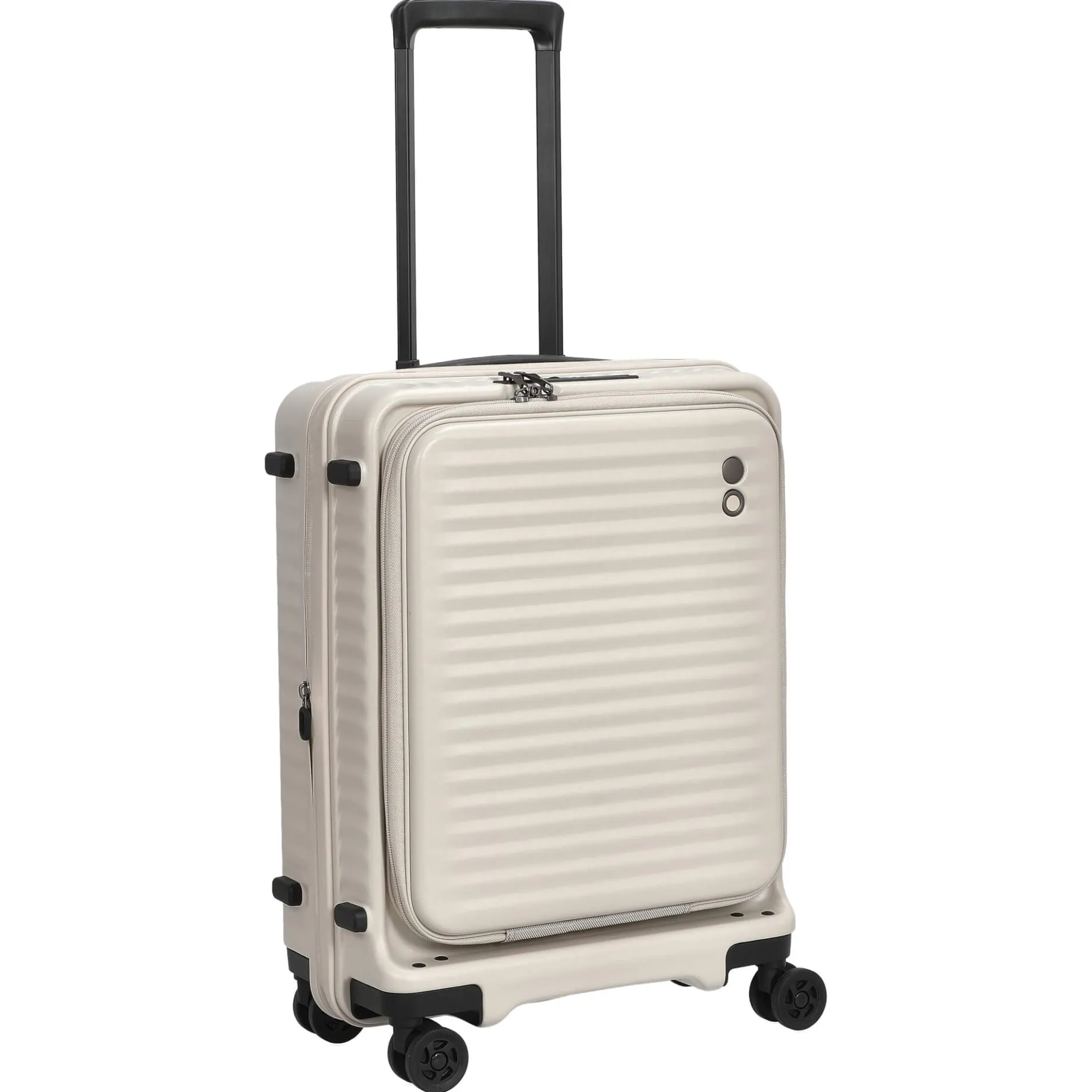 Celestra FA - 4-Rollen-Kabinentrolley 14" S 55 cm erw. USB (white sand)