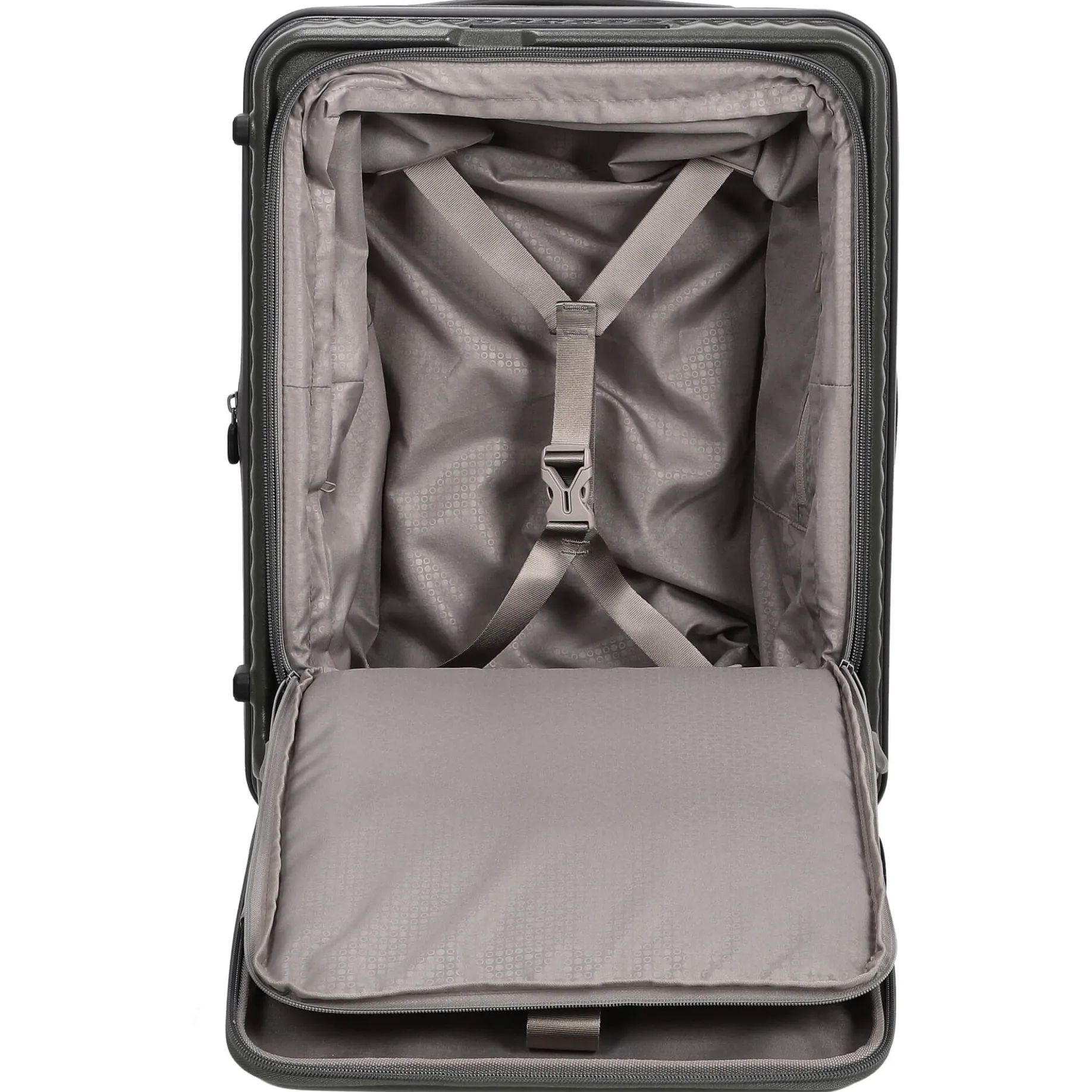 Celestra FA - 4-Rollen-Kabinentrolley 14" S 55 cm erw. USB (deep olive)
