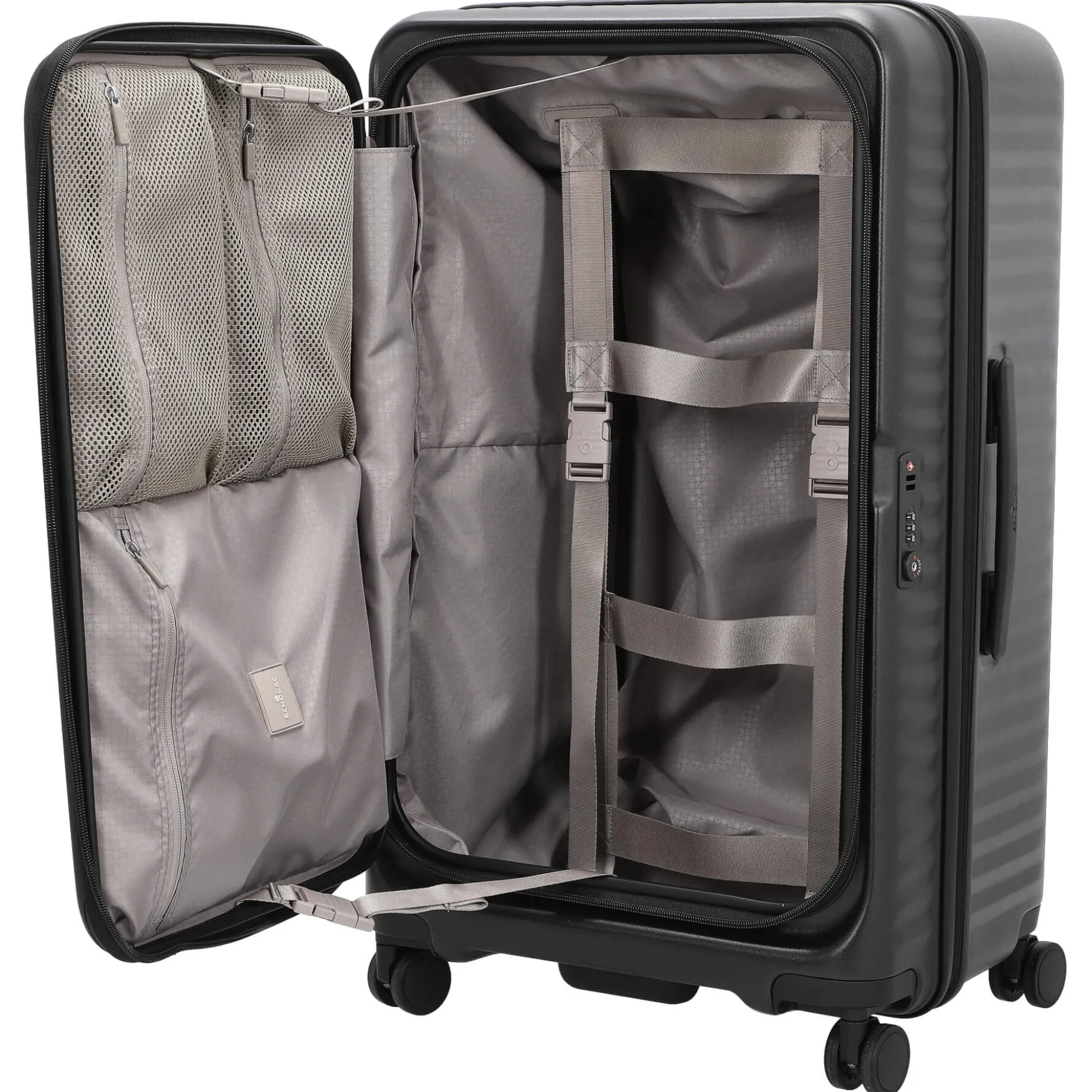 Celestra SuperTrunk XT - 4-Rollen-Trolley 75 cm erw. (black)