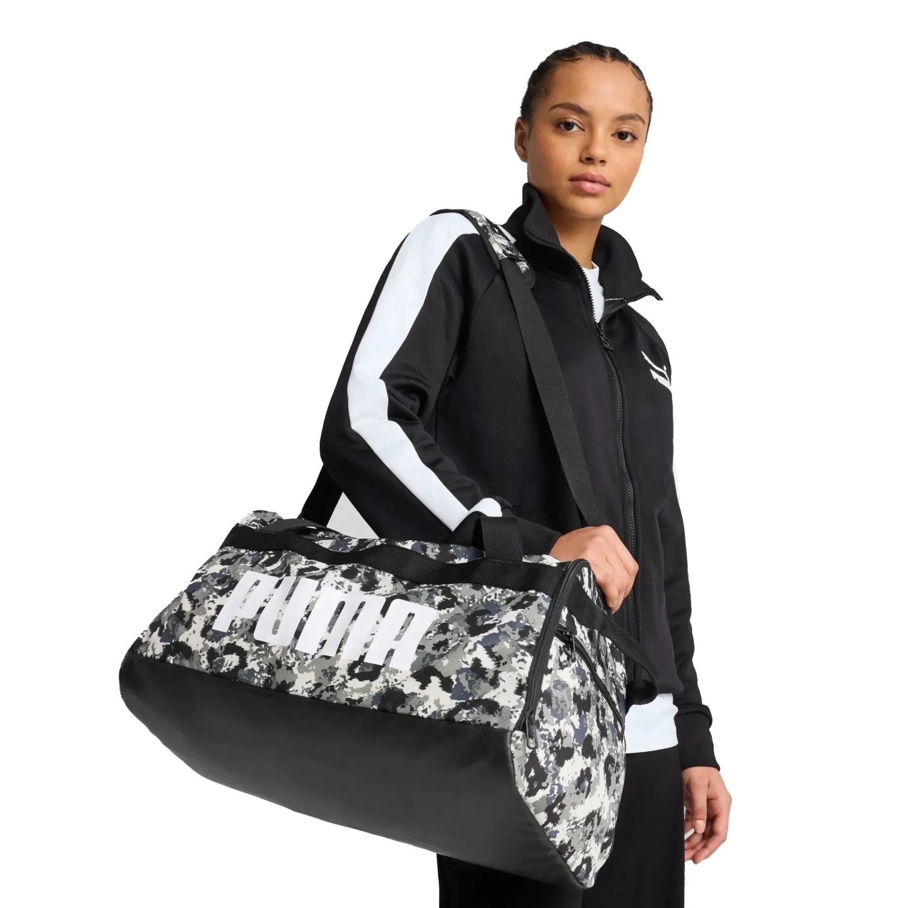 Challenger AOP - Sporttasche S 48 cm (puma black-camouflage aop)