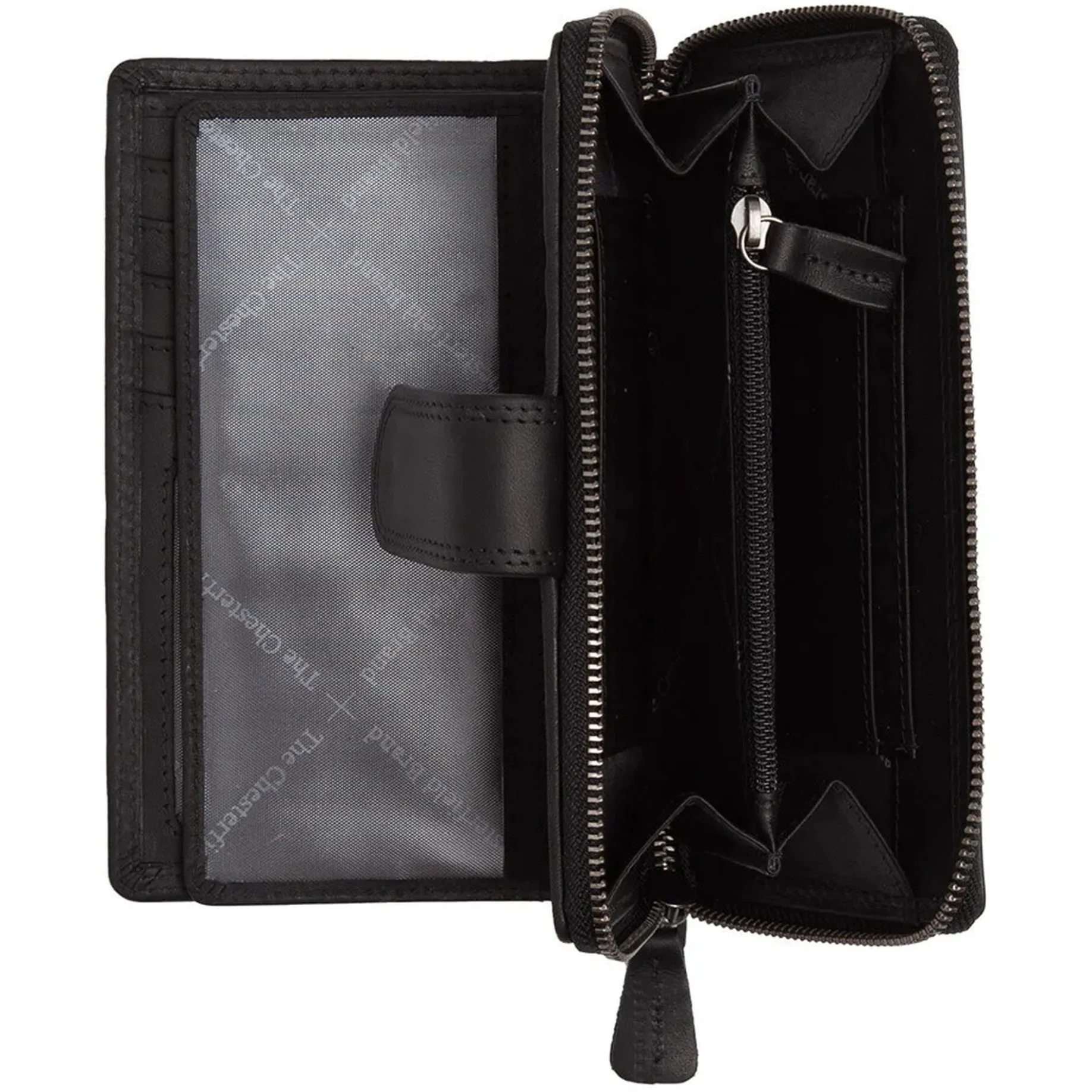 Charlotte - Geldbörse 16cc 16 cm RFID (black)