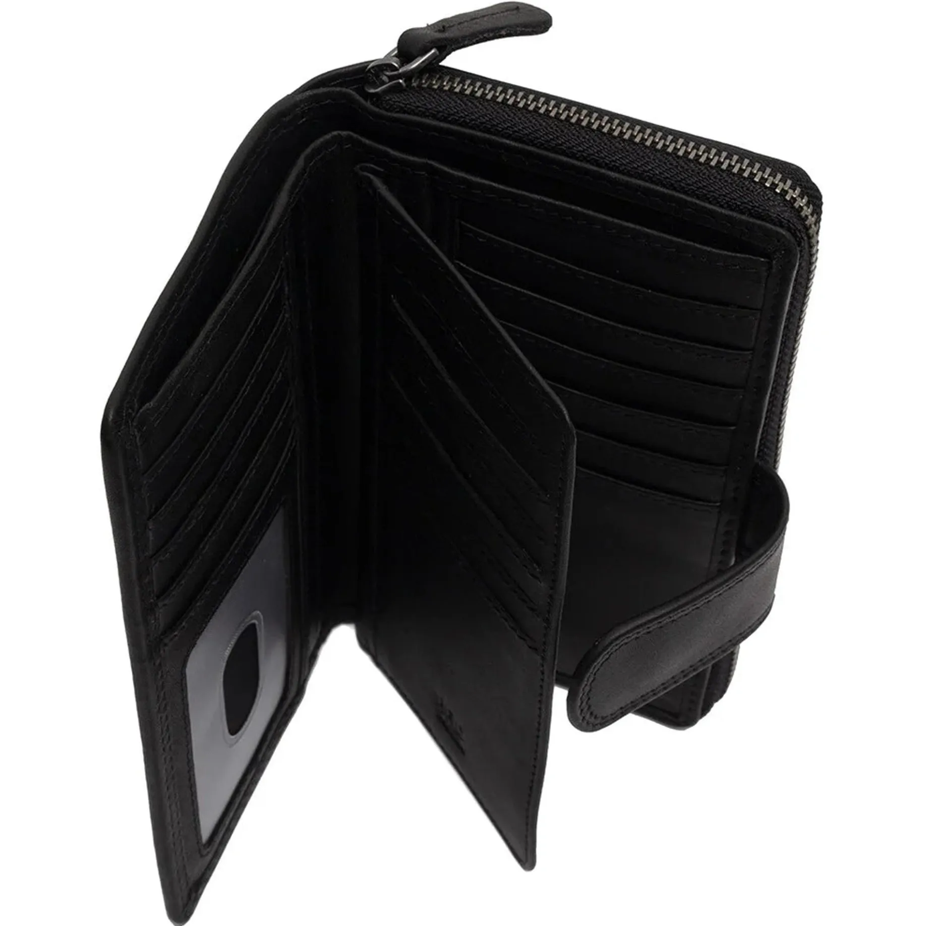 Charlotte - Geldbörse 16cc 16 cm RFID (black)