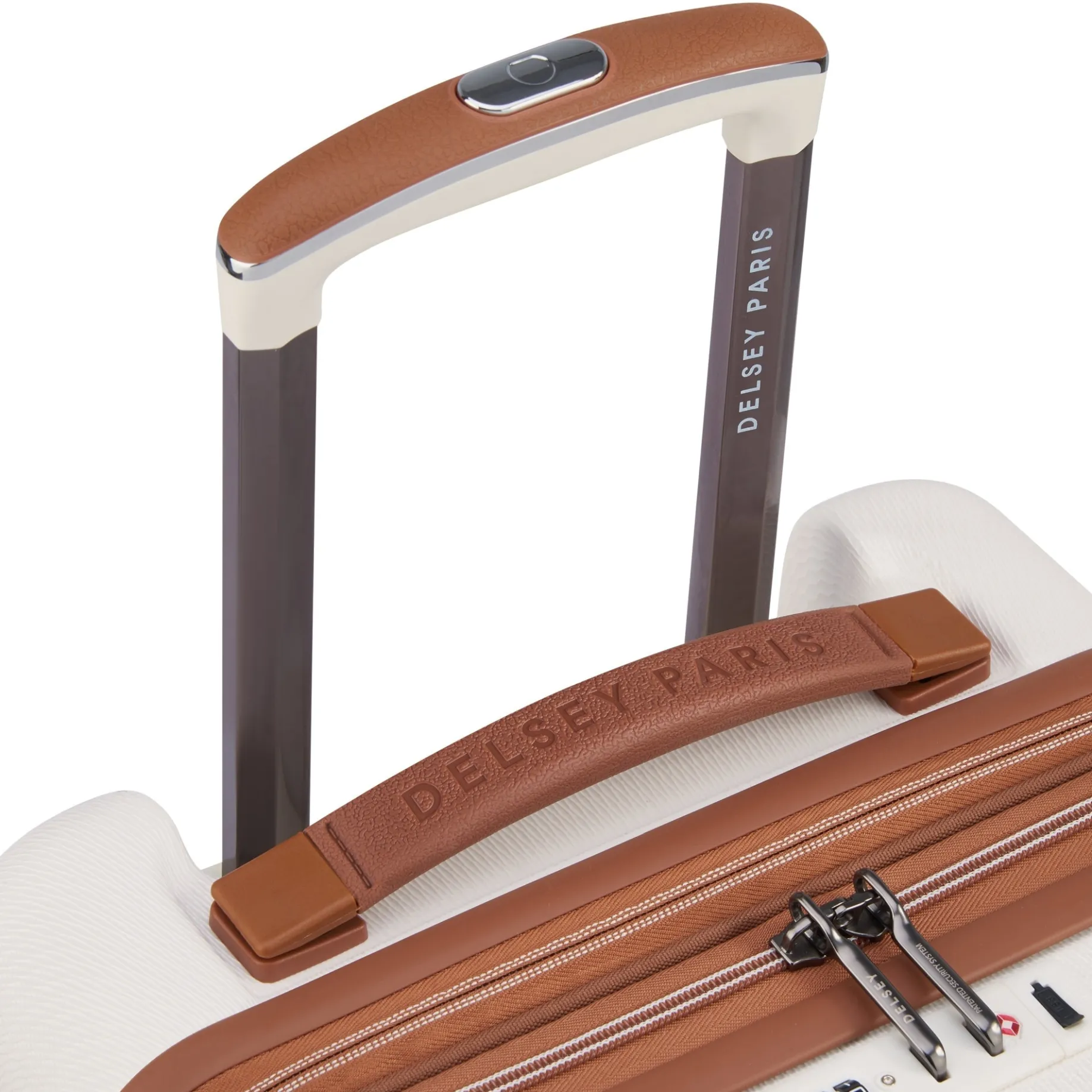 Chatelet Air 2.0 - 4-Rollen-Kabinentrolley 55 cm erw. 14" USB (angora)