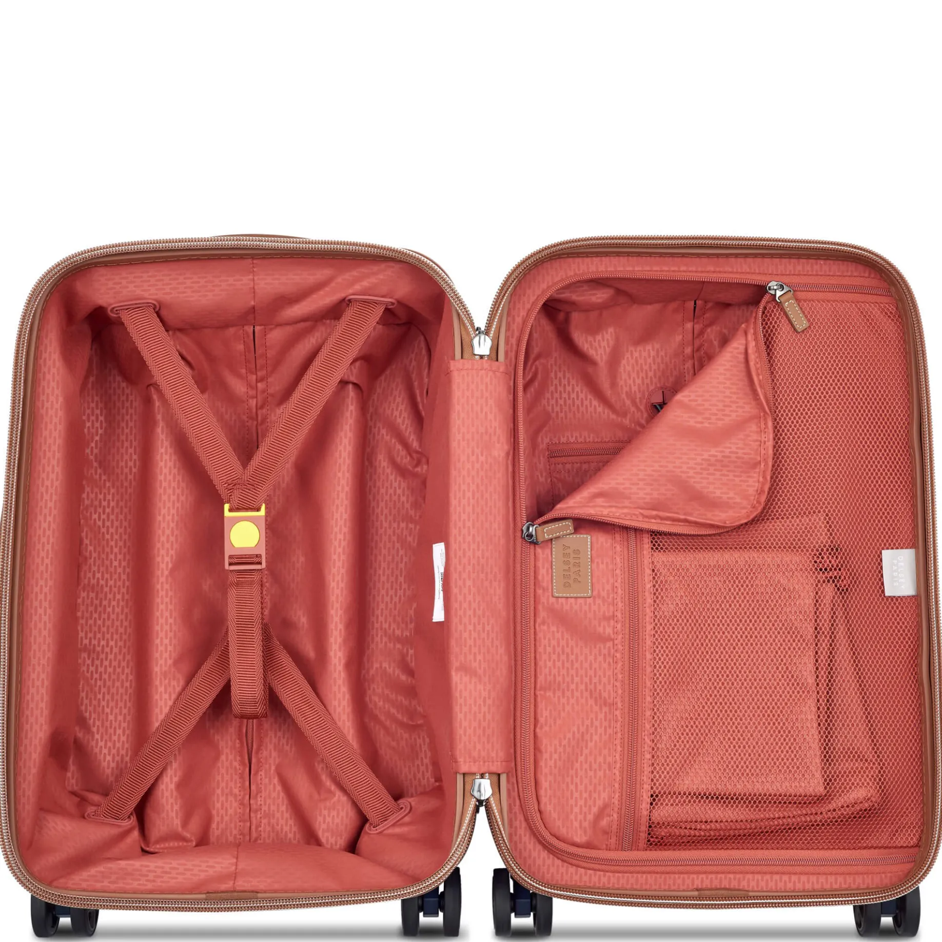 Chatelet Air 2.0 - 4-Rollen-Kabinentrolley 55 cm erw. 14" USB (marineblau)