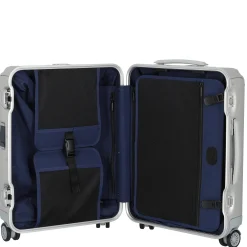 Check In - 4-Rollen-Trolley 56 cm (silver)