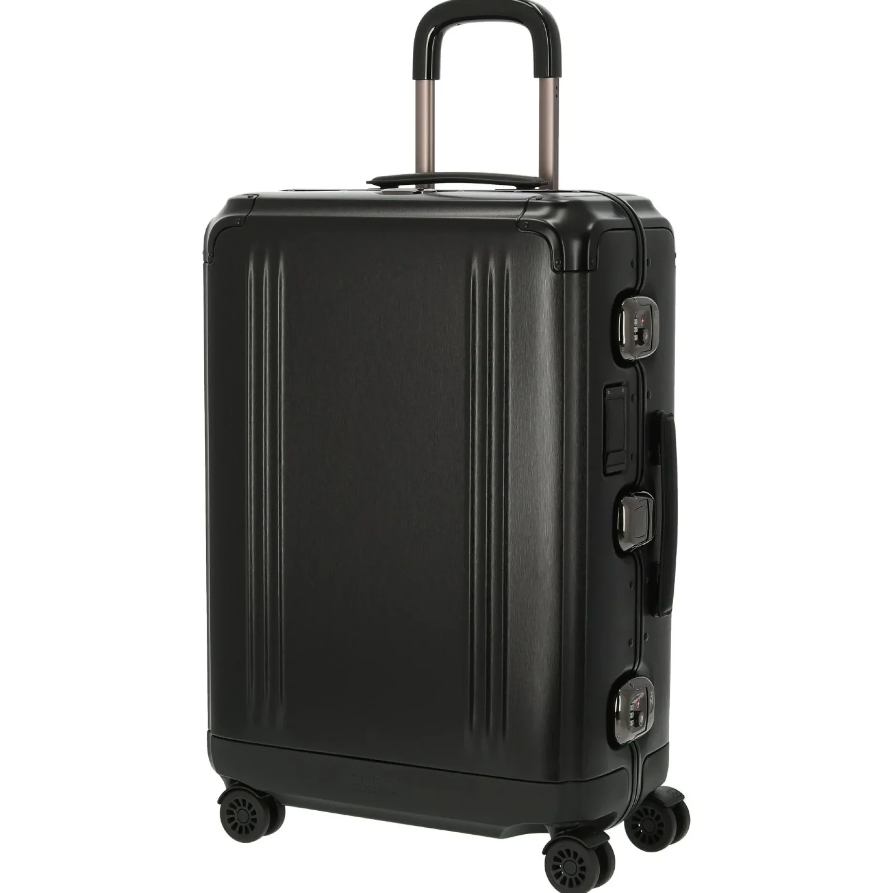 Check In - 4-Rollen-Trolley M 66 cm (black)