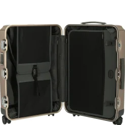 Check In - 4-Rollen-Trolley M 66 cm (black)