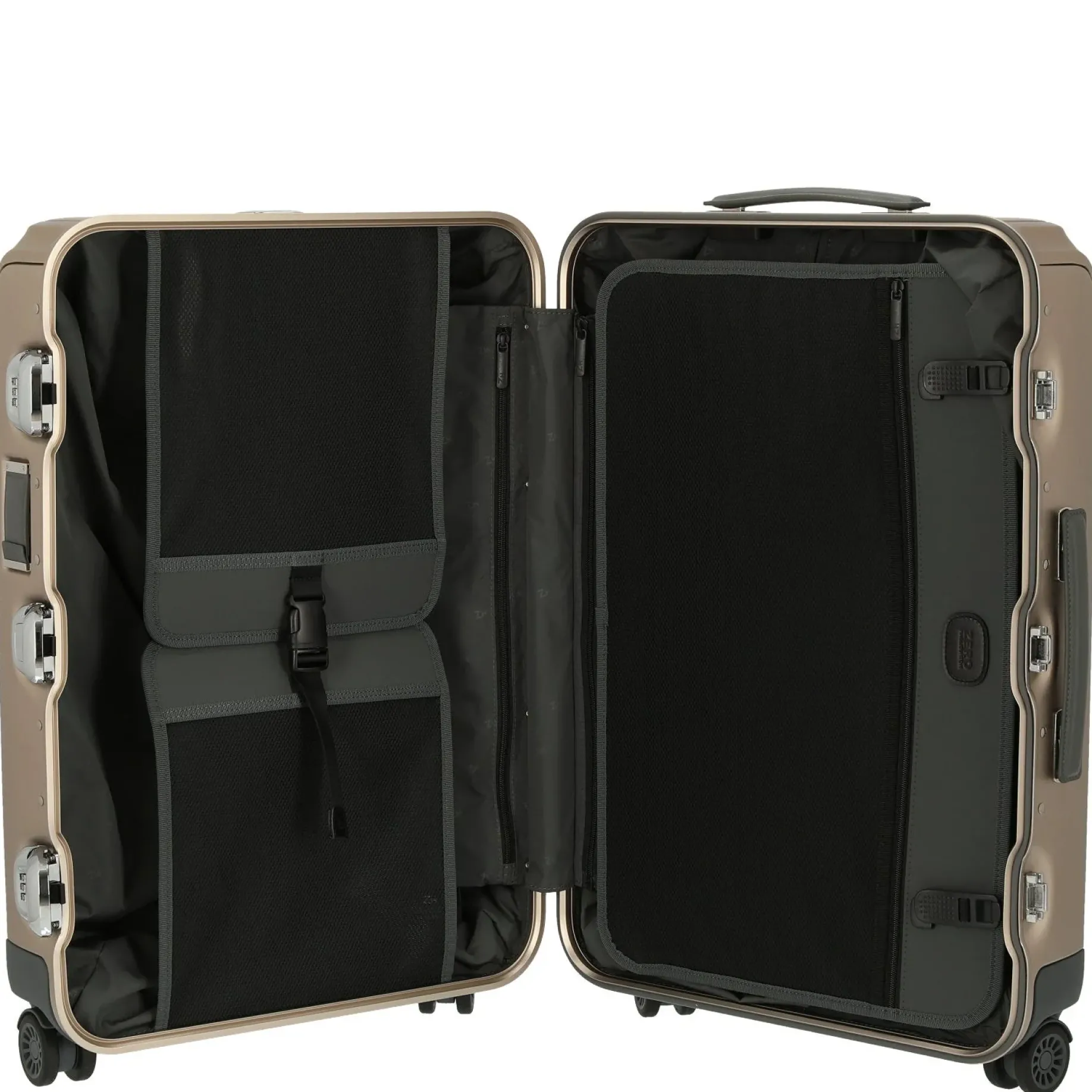 Check In - 4-Rollen-Trolley M 66 cm (black)